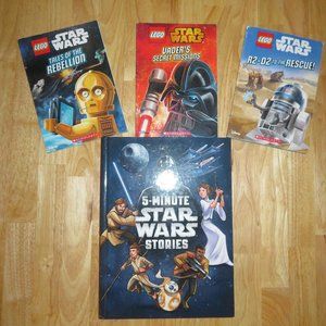5 Minute Star Wars Stories and 3 starter Chapter Books